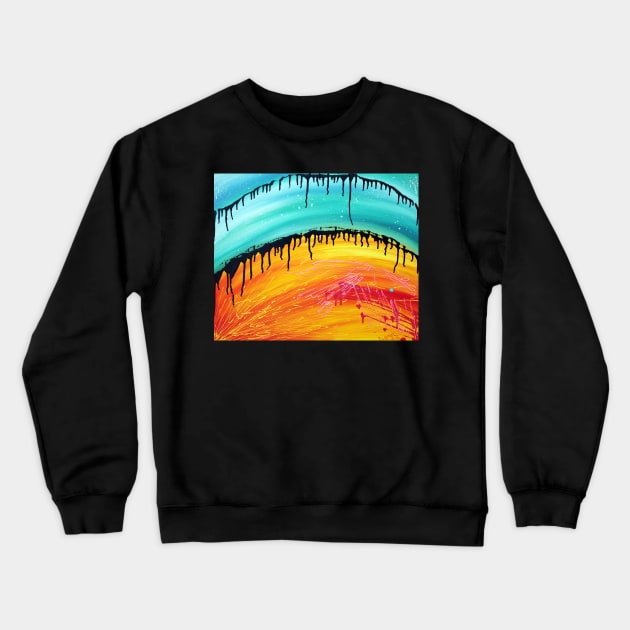 Here Comes The Sun Crewneck Sweatshirt by barbosaart